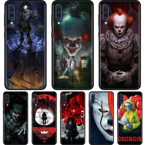 Case For Samsung Galaxy A50 A70 A10 A20e A30 A40 A20s A10s A10e A80 A90 A60 A30s TPU Shell Silicone Cover Pennywise Clown Horror