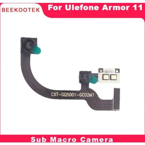 For Ulefone Armor 11 5G New Original Back Sub Macro Camera Repair Accessories Replacement For Ulefone Amror11 6.1inch Smartphone