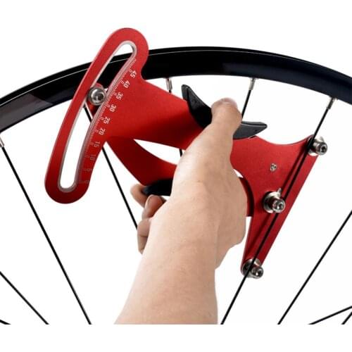 MTB Road Bicycle Correction Tool Tension Meter Wire Wheel Spokes Checker Set Mountain Bike Rim Accurate Measurement Tool