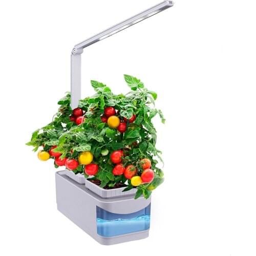 Desk Lamp Hydroponic Indoor Herb Garden Kit Smart Multi-Function Growing Led Lamp for Flower Vegetable Plant Growth Light