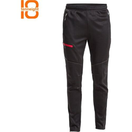 TENNEIGHT Autumn winter Outdoor fleece cycling pant Men Women Long Sport Bicycle Pants Sportswear warm Fishing hiking tousers