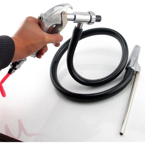 Pneumatic Sand Blasting Gun Big Mouth Sand Blasting Gas Air Sandblaster Large Nozzle Anti rust Abrasive Portable Machine Set