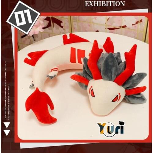 Arknights Nian Dusk Dragon Plush U Pillow Neck Pillow Cosplay Travel Sa ACG New Limited