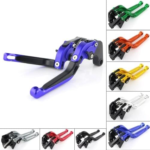 Fit For Suzuki GSX-R600 GSX-R750 GSX-R1000 (K9-L6) GSX-S1000/F Motorcycle CNC Brake Clutch Lever Fodable Adjustable Extendable