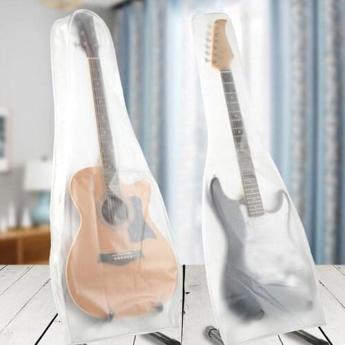 Transparent Bag Washable Household Merchandises Dust-proof Waterproof Electric Guitar Storage Pouch Accessories Tools