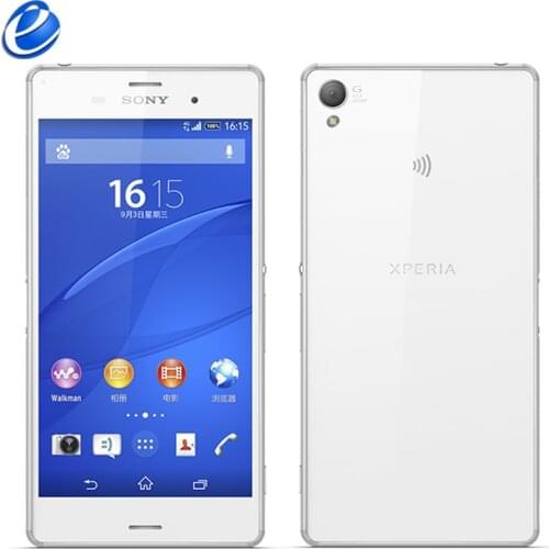 Unlocked Original Sony Z3 D6603 D6653 NFC 5.2 inch Quad-core 4G LTE Android cellphone 16GB ROM 3GB RAM wifi GPS mobile phone