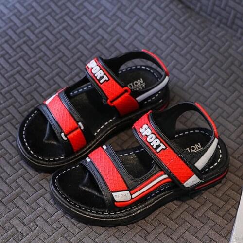 Kids Baby Boys Girls Sandals Toddler Children Casual Shoes 2021 Summer Outdoor Beach Shoes Soft Sole Non-slip Sports Sandals