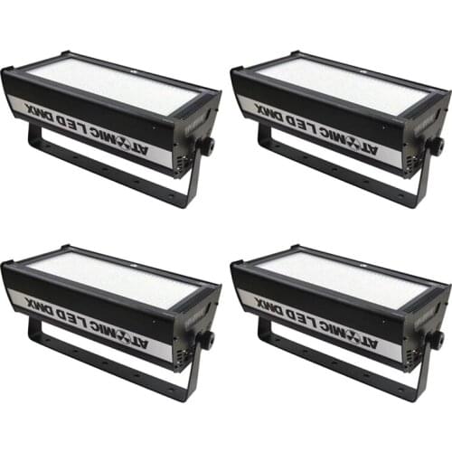 4Pcs/lot Super Bright 1000W LED White Strobe Light High Power 1000W Shinning Blinder Strobe Fit For DJ Disco Dance Floor Concert