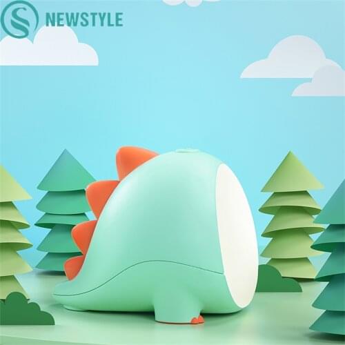 Dinosaur LED Night Light Cartoon Animal Bedroom Bedside Room Decor Light USB Rechargeable Timing Table Lamp Baby Kids Toys Gift