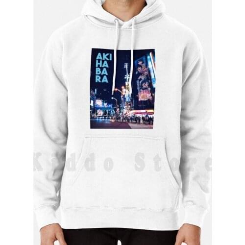 Akihabara City hoodies long sleeve Akihabara Japan Anime Manga Tokyo Nakano Ikebukuro Ebisu Train Akb48 Kijiermono