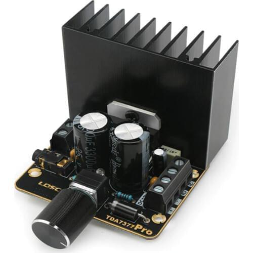 SOTAMIA TDA7377 Power Amplifier Audio Board 30W*2 Stereo Dual Channel Car Sound Amplifier DIY Speaker DC12V Mini Class AB Amp