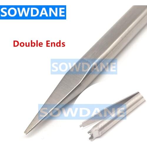 Dental Opener Oral Care Tool for Opening Orthodontic Self Ligating Passive Bracket Brace Stainless Steel