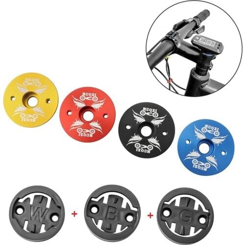 Bike Stem Top Cap Bicycle Stopwatch Computers Holder Mount Base for Garmin WAHOO Bike Mount Bracket Rack Hardware Accessories