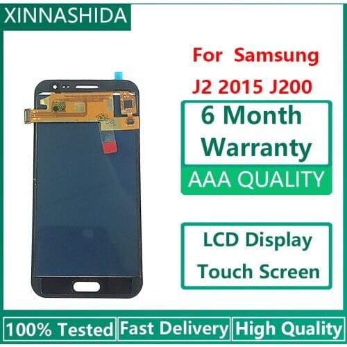For Samsung Galaxy J2 2015 J200 Display J200F J200M J200H J200Y LCD Display Touch Screen Digitizer Replacement Parts LCD