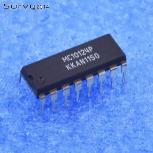 1/5PCS IC MC10124P MC10124 DIP 16pin MOT diy electronics