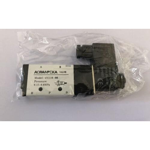 5 Way 2 Position Airtac Electric Solenoid Valve 4V210-08 DC 24V DC12V AC110V AC220V 1/4" Port Size