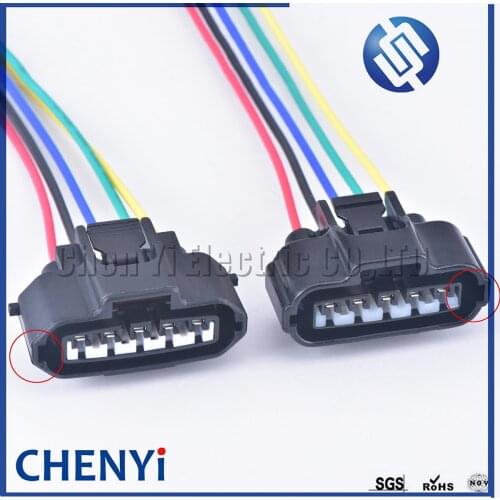 5 pin auto waterproof connector Oxygen Sensor connectors 2JZ-GTE MAF plug Ignition Air Flow Meter Socket for Toyota Mitsubishi