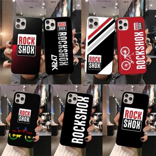 Rockshox Bicycle MTB pattern Phone Case for iphone 12 pro max mini 11 pro XS MAX 8 7 6 6S Plus X 5S SE 2020 XR case