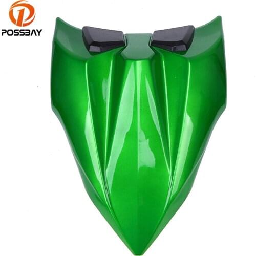 POSSBAY Motorcycle Rear Seat Cowl Motorbike Tail Seat Cover Fit for Kawasaki Z650 2017 Ninja 650 2017 Cafe Racer Seat Covers