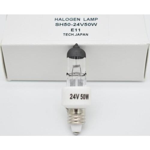 SH-50 24V 50W SH50 24V50W E11 Black Top Tip halogen bulb Skylux Skytron operating theater operation room surgical lamp