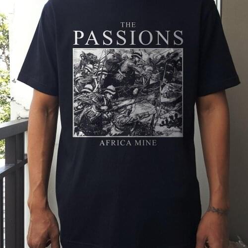 The passions tshirt africa mine post punk tshirt