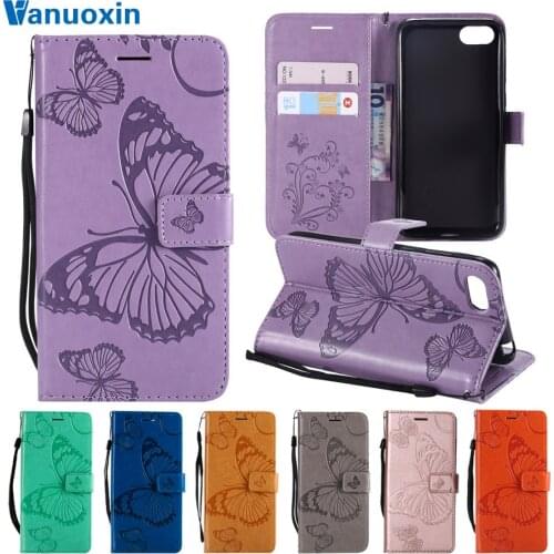 Leather Case For Huawei P Smart 2021 Case sFor Huawei P Smart 2020 3D Butterfly Flip Wallet Phone Cover For Huawei P Smart 2019