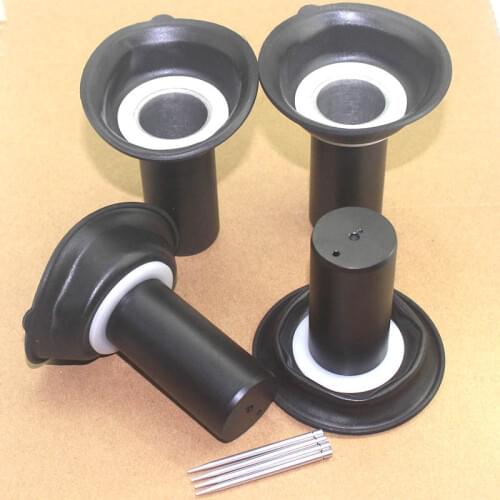 4PCS for Vmax 1200 VMX1200 1985-2007 V-MAX 1200 Motorcycle carburetor repair kit plunger vacuum membrane