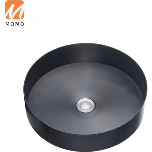 Wholesale New Year Popular Hotselling Stainless Steel Black Handmade Nano Basin Sink Price