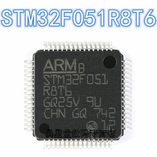 1PCS-5PCS 100% new original authentic STM32F051R8T6 QFP-64 32F051R8T6 QFP64 32-bit microcontroller chip