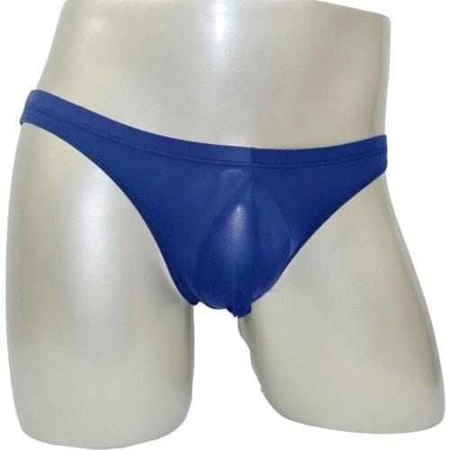 Translucent Mens Ice Silk Briefs Sexy Underwear U Convex Briefs Calzoncillos Hombre Slip Sexy Wear