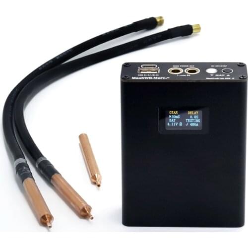 Digital Display Portable Welding Machine DIY Set Handheld Small Welding Machine Mobilephone Recharging Built-in Ammeter Function