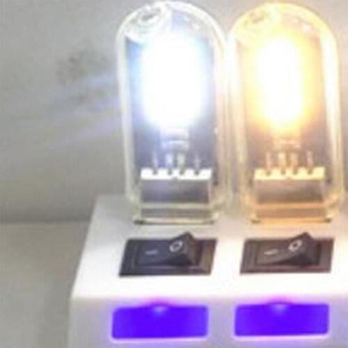 Portable USB High light Night Light Mini U Disk LED Keyboard Computer Table Desk Lamps USB power adapter