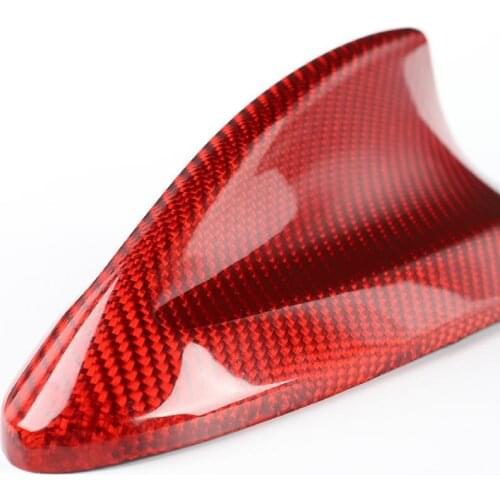 Self-adhesive Carbon Fiber Car Shark Fin Antenna Receiver Cover Trim for BMW F15 F16 F20 F21 F26 F45 F46 F48 F49 F85 F86