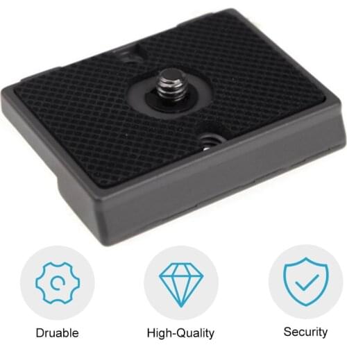 Camera Tripod Quick Release QR Plate Full Manfrotto 200-PL14 Compatibility Durable Rubber Pad Drop Shipping