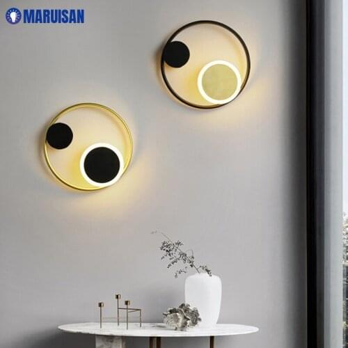 Modern LED Wall Lamps For Living Room Bedroom Dining Room Aluminum Body Dimming Home Lighting Luminarias Dero