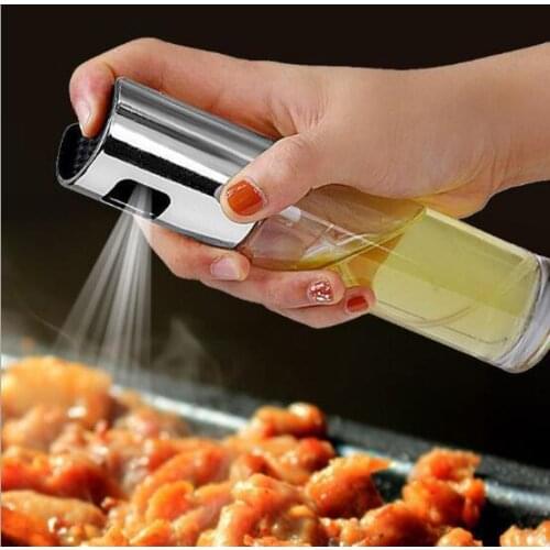 BBQ100ML glass oil injector kitchen ABS oil injector