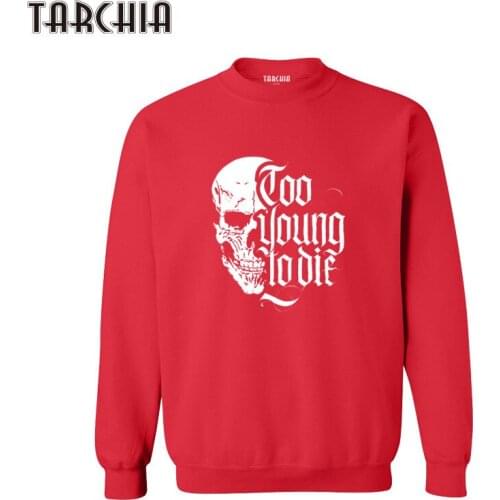 TARCHIA 2021 Too Young Pullover Hoodies Sweatshirt Personalized New Men Boy Casual Parental Survetement Homme Fashion Male