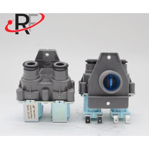 Original Toshiba Little Swan Drum Washing Machine Inlet Solenoid Valve Double Head Inlet Valve WA-38B-8 Washer Parts