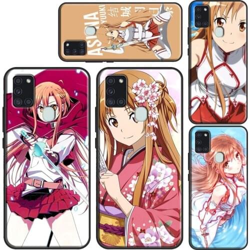 Yuuki Asuna Case For Samsung A21S A20e A11 A31 A41 A51 A71 A10 A20 A30 A40 A50 A70 A12 A32 A42 A52 A72