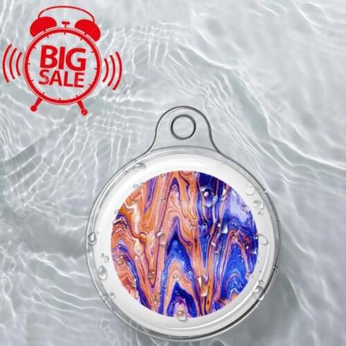 For Apple Airtags Liquid Silicone Protector Cover With Keychain For AirTags Shockproof Anti-Scratch Protective Case Shell