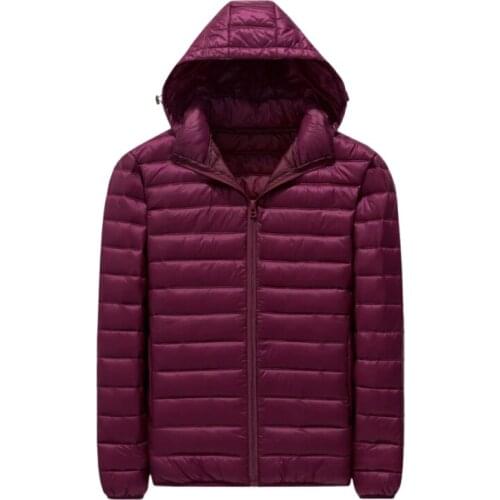 Plus Size 6XL 7XL 5XL Winter Jacket Men Lightweight jacket Windbreaker Windproof Jackets Men Warm Lining Snow Skiing Hooded Coat