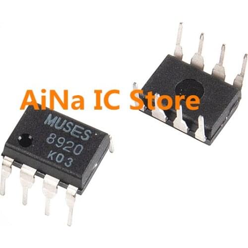 1pcs~10pcs 100% New original MUSES 8920 MUSES8920 MUSES8920D DIP8 audio FET input op-amp Free freight