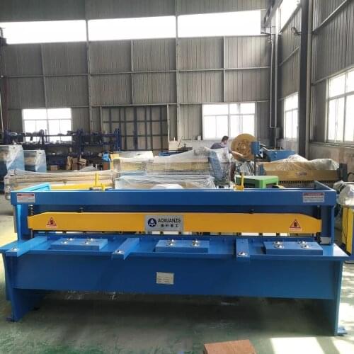 1000mm Sheet Steel Plate Cutter Machine Electric Cutter Shearing Machine