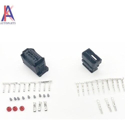 12way Led Lamp Headlight Plug For BMW X1 X5 F15 X6 E63 E64 E90 E92 Head Light Connector 61132359991