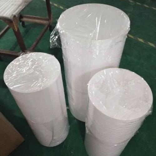 3pcs/set) different size customized white acrylic wedding cylinder round plinth senyu1655
