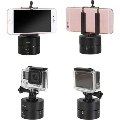 360 TL Timelapse Time Lapse 360 Degree Auto Rotate Camera Tripod Head Base For Gopro Camera SLR For Mobile Phone