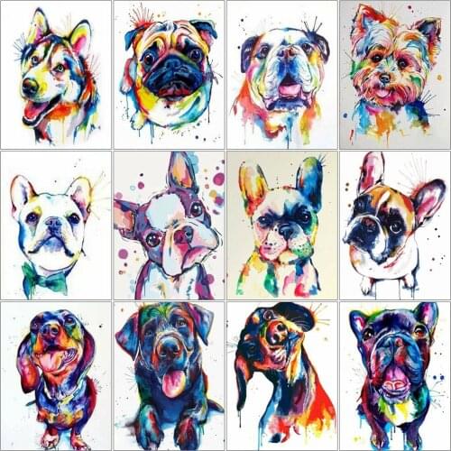 AZQSD Diamond Painting Home Decor Needlework Gift 5D DIY Diamond Embroidery Aniaml Cat Picture Of Rhinestones