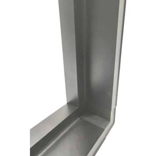 High Cost Performance 4590FT3 Black Led Screen Display Frame 88x40x0.6x6000mm Aluminum Profile