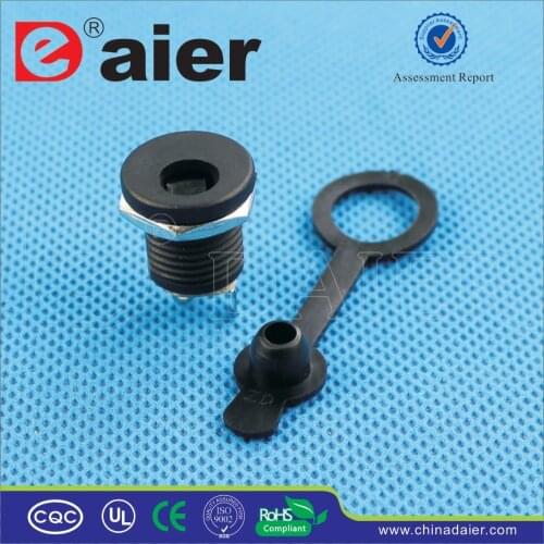 Daier Black/Red/White Plastic 2.1mm/2.5mm Nuted DC-022 DC Power Jack/Electrical Plug/DC Jack/Jack