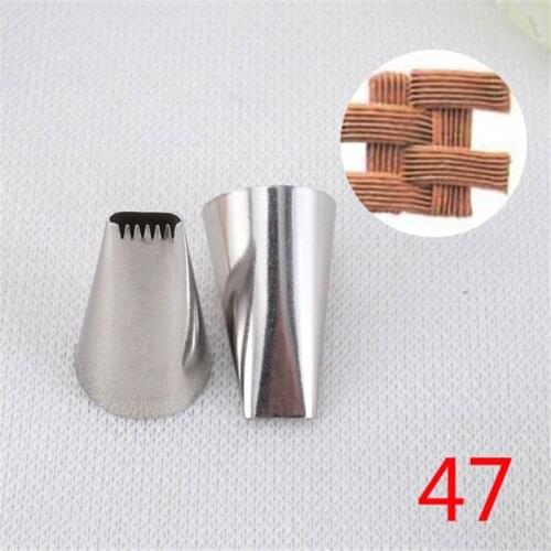 Icing Piping Nozzles Cake Decorating Tools Baking Pastry Supplies Basket Weave Cake Tips Bakeware Fondant Baking Tools